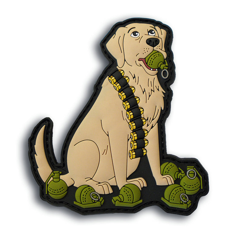 Go Fetch - The Grenadier Retriever Tactical Dog PVC Morale Patch – Patch  Fiend